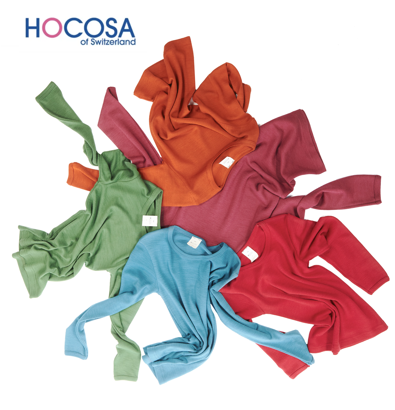 Hocosa of Switzerland Kids' Wool/Silk Blend Long Johns